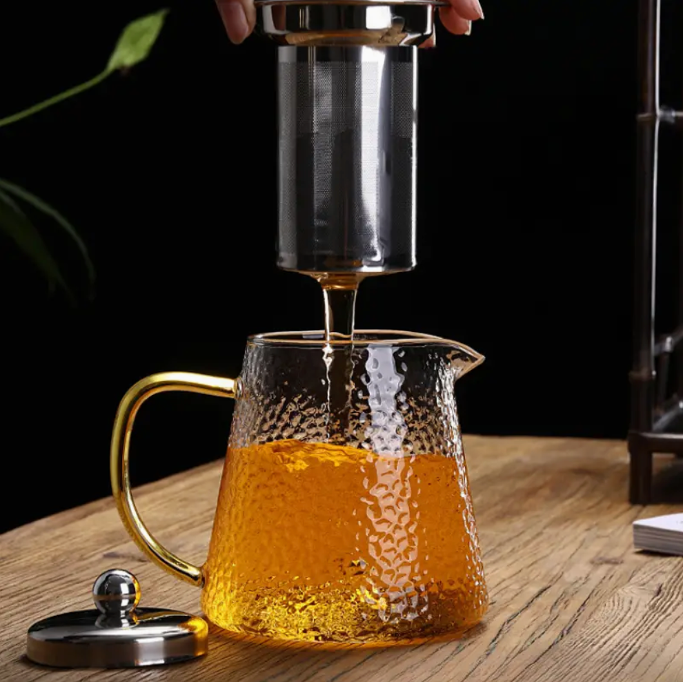 Glass Teapot - 15oz Large Capacity