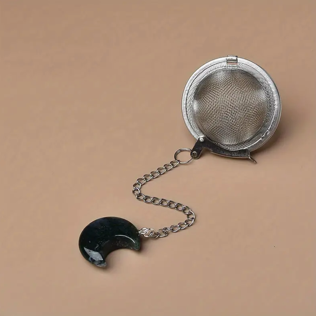 Crystal Moon Tea Infuser, Loose Leaf Tea Steeper