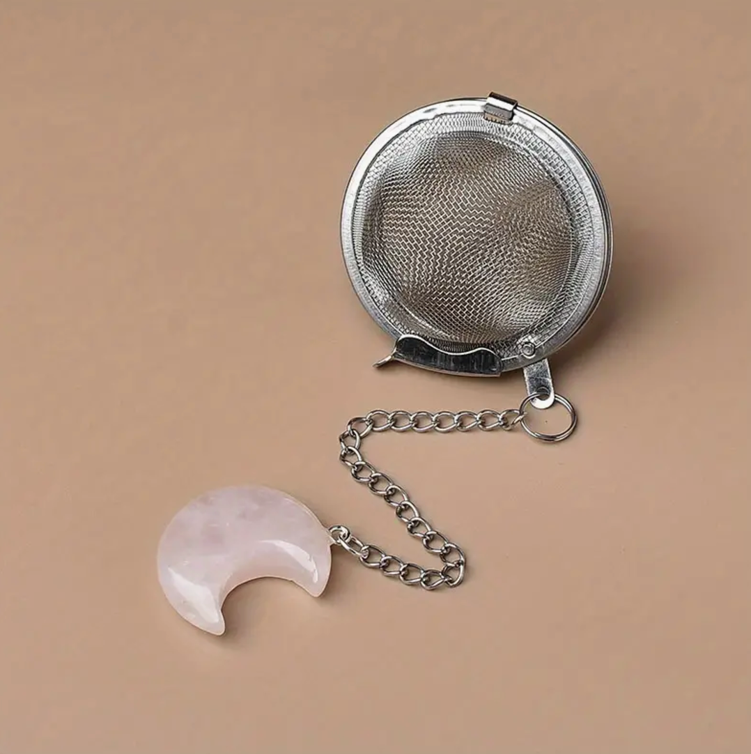 Crystal Moon Tea Infuser, Loose Leaf Tea Steeper