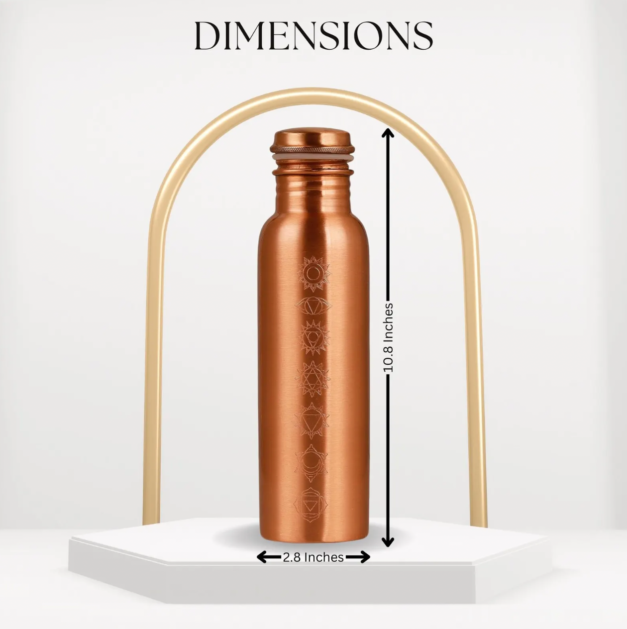 Ayurveda Copper Water Bottle