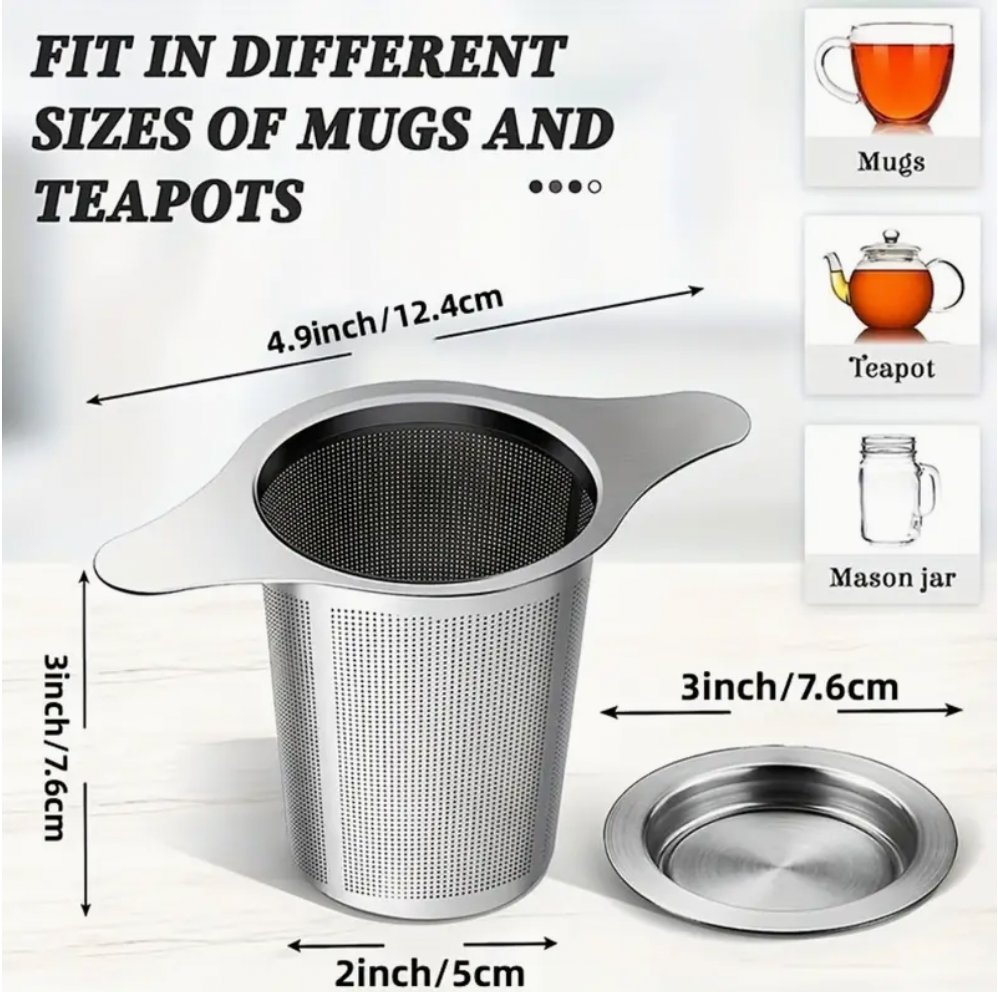 Large Cup Stainless Steel Steeper