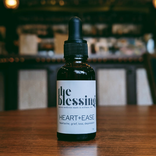 The Blessing: Heart + Ease (Mimosa Bark & Rose Petal) Tincture