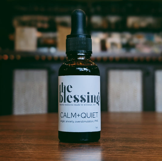 The Blessing: Calm + Quiet (Blue Vervain) Tincture