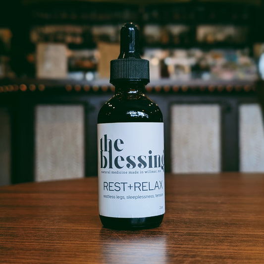 The Blessing: Rest + Relax (Passionflower) Tincture